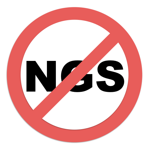 NGS Logo - Next-generation sequencing must die (part 3) — a tale of two titles ...
