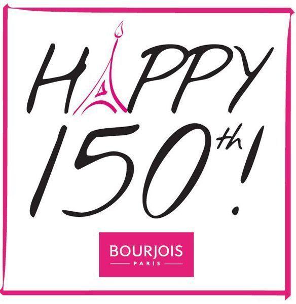 Bourjois Logo - 150 Years of Bourjois Cosmetics (France) | Anniversary Logos ...