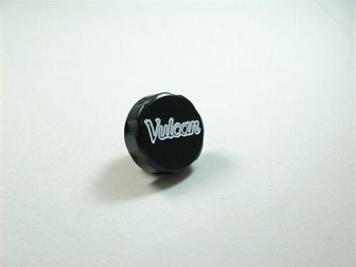 Vulcan Logo - VN-Teile.de - Black Oil Cap - Kawasaki, w/ Vulcan logo