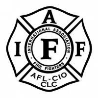 IAFF Logo - Crystal Glass Maltese Cross Award