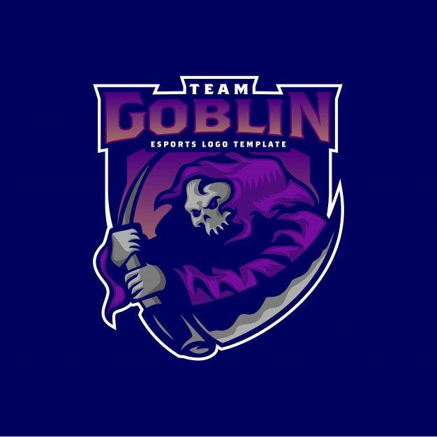 Goblin Logo - Team Goblin mascot logo template Vector | Premium Download