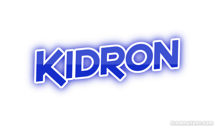 Kidron Logo - United States of America Logo. Free Logo Design Tool from Flaming Text