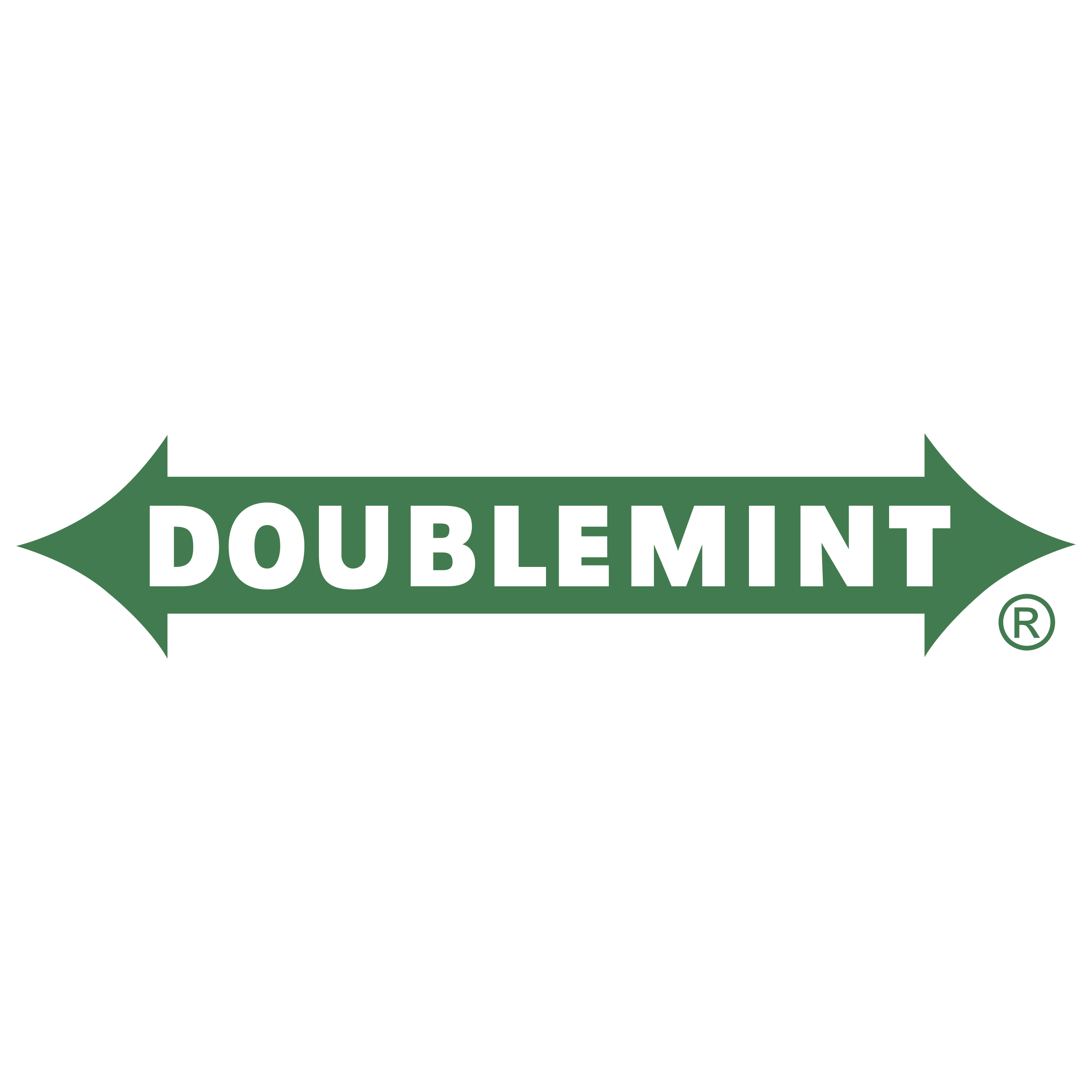 Doublemint Logo - Doublemint Logo PNG Transparent & SVG Vector - Freebie Supply