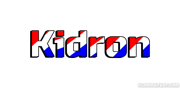 Kidron Logo - United States of America Logo | Free Logo Design Tool from Flaming Text