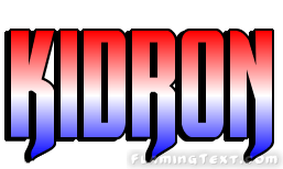 Kidron Logo - United States of America Logo. Free Logo Design Tool from Flaming Text