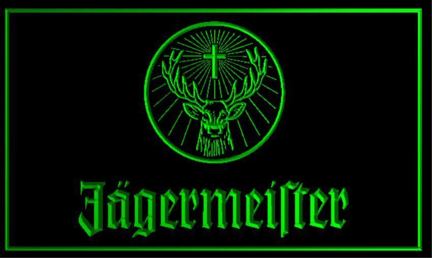 Jaegermeister Logo - b-182 jagermeister logo LED Neon Light Sign Wholesale Dropshipping dropship  electronics dropship bags dropship jewelry