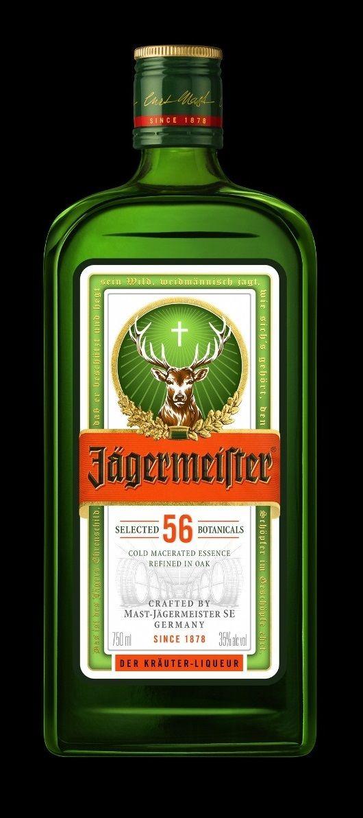 Yagermeister Logo - Jägermeister Introduces New Bottle Design With Bolder Logo