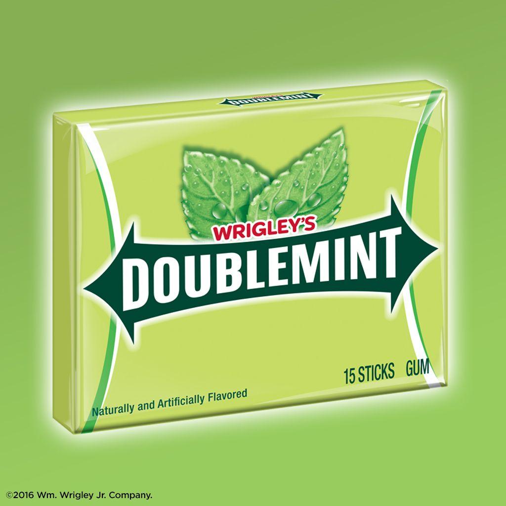 Doublemint Logo - Wrigleys Doublemint Chewing Gum 3 Ct | Meijer.com