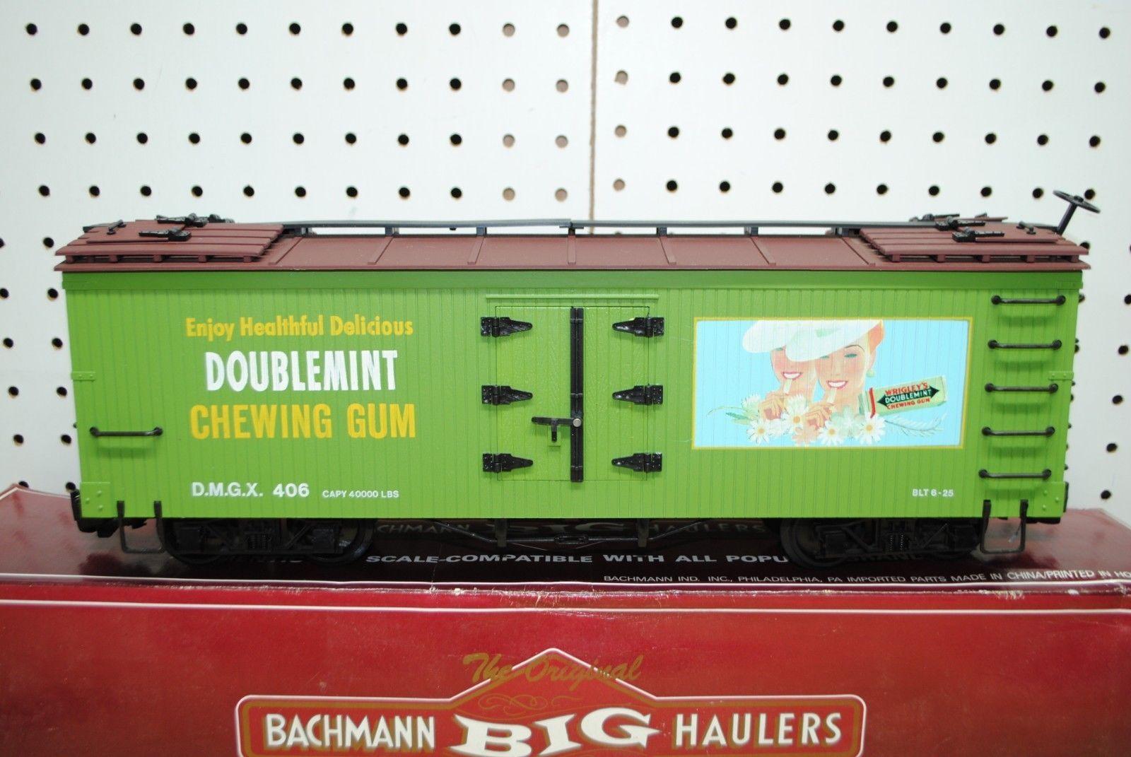 Doublemint Logo - Bachmann Big Haulers G Scale 93253 Doublemint Gum Billboard Reefer