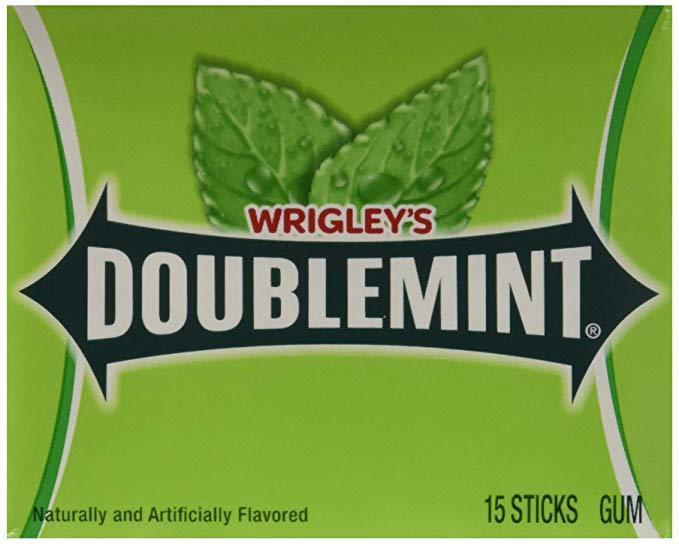 Doublemint Logo - Wrigley's Doublemint 15 Stick Pack