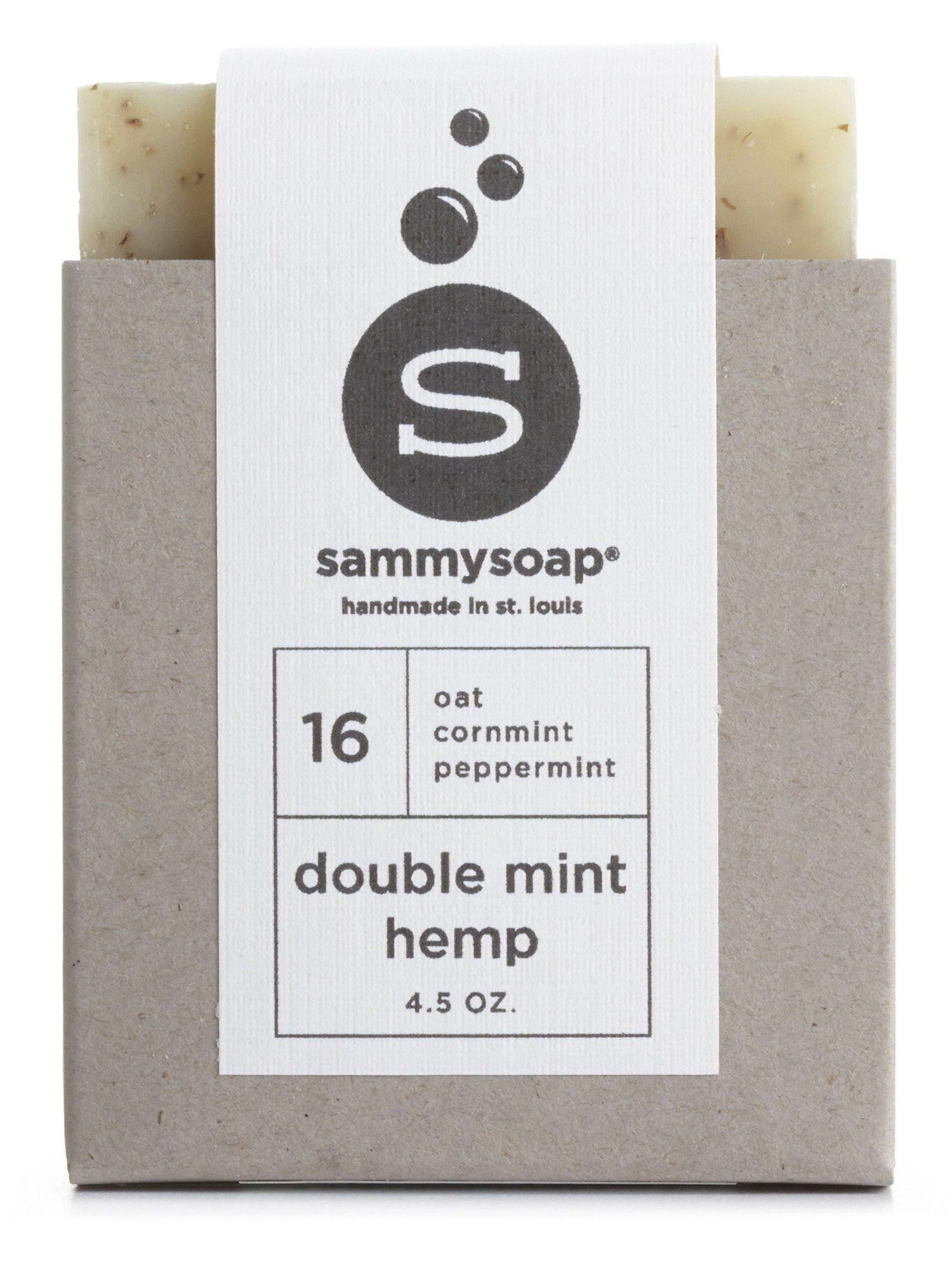 Doublemint Logo - Sammy Soap Double Mint Hemp - HEMP HAUS