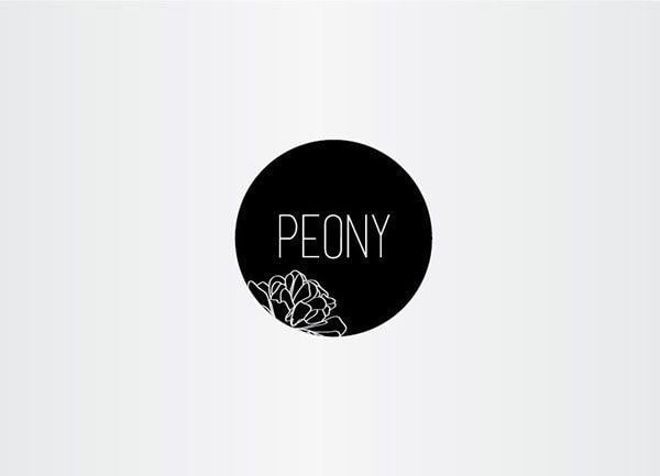 Peony Logo - peony logo | You go! Logo! | Logo design, Logos, Flower logo