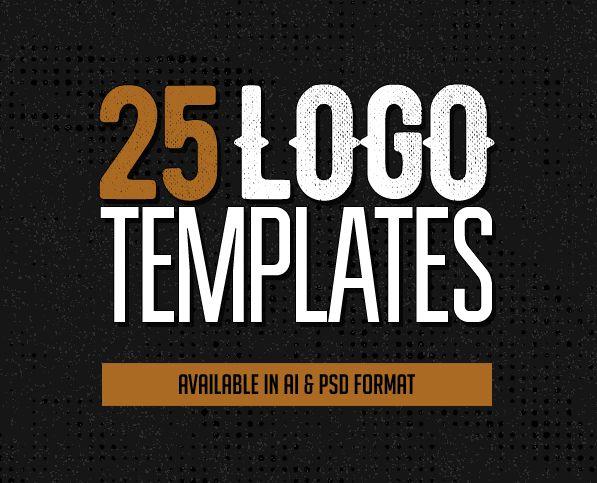 25 Logo - Logo Templates: 25 Custom Logo Design Templates. Logos. Graphic
