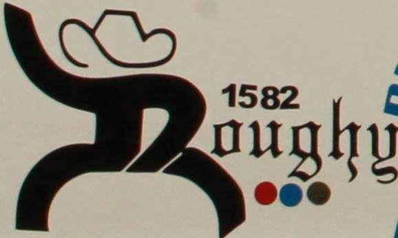 Roughy Logo - ND Stickers - Western