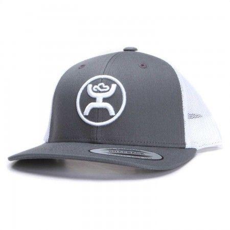 Roughy Logo - Hooey Youth Roughy Logo Mesh Baseball Cap Gray