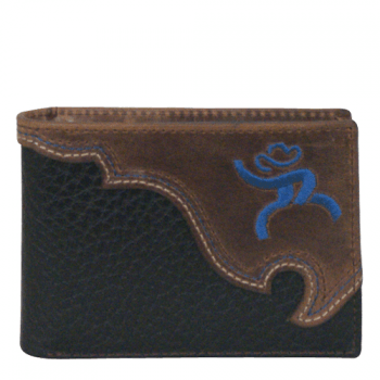 Roughy Logo - Hooey Front Pocket Bi-Fold Wallet With Blue Roughy Logo 1566161W6 ...