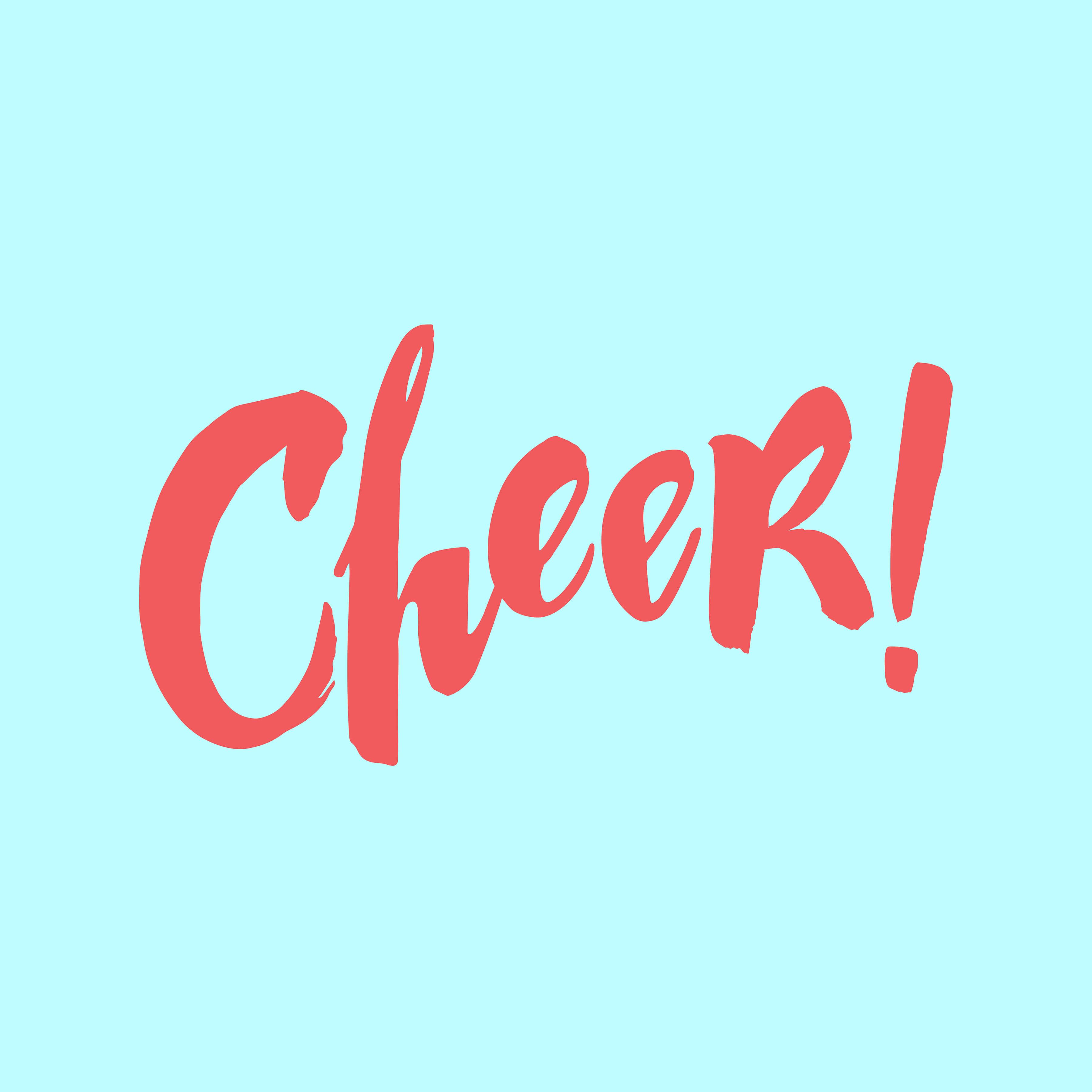 Cheer Logo - Cheer! Logo Type Treatment - ST8MNT BRAND AGENCY