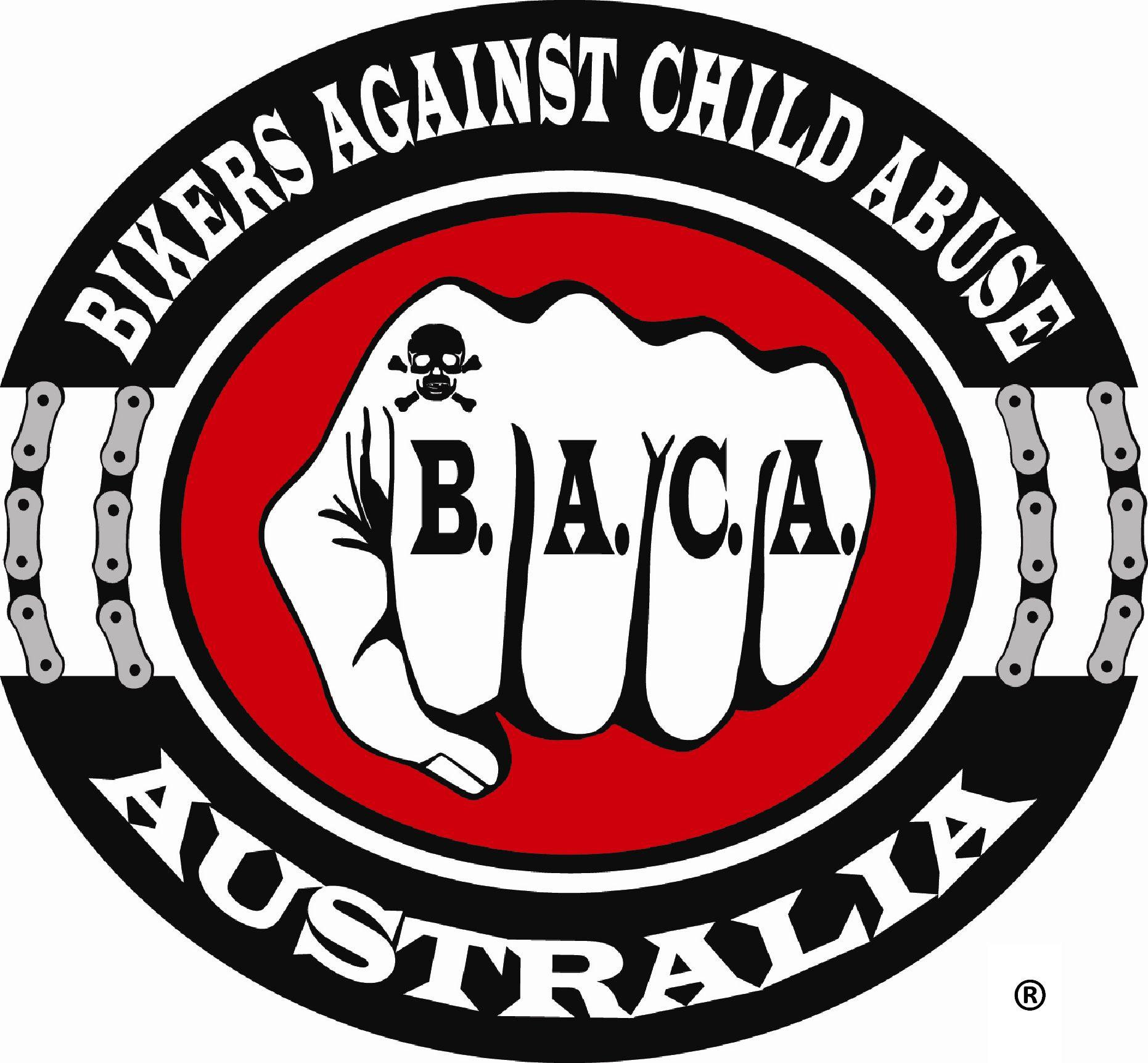 Baca Logo - Bikers Against Child Abuse® Australia – Breaking The Chains Of Abuse