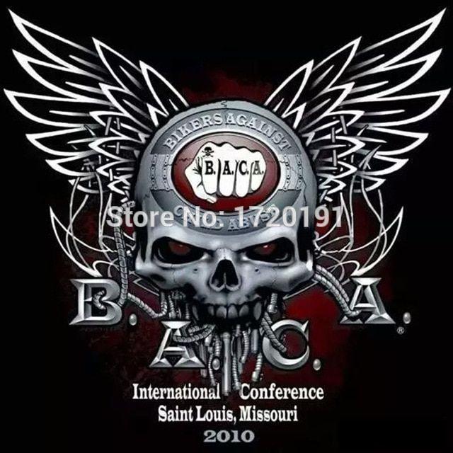 Baca Logo - free shipping bikers against flag procession Stop child abuse banner ...