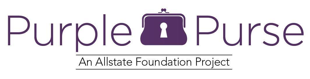 Purse Logo - Purple Purse logo