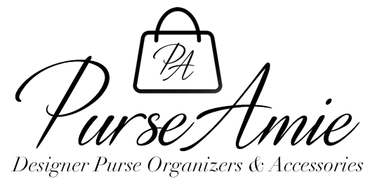 Purse Logo - Classic Glamour Black and White Purse Organizer and Travel