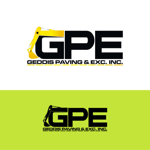 EXC Logo - Geddis Paving & Exc., Inc. - DESIGN OUR LOGO! | Construction Logo ...