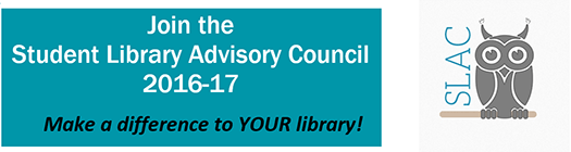 SLAC Logo - Student Library Advisory Council
