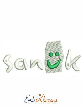 Sanuk Logo - Sanuk Logo. Fashion And Clothing Logos Embroidery Design. Logos
