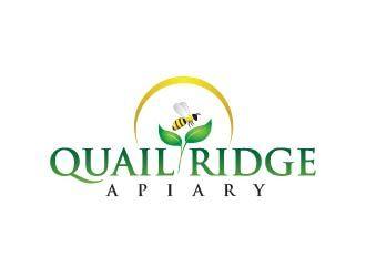 Apiary Logo - Quail Ridge Apiary logo design - 48HoursLogo.com