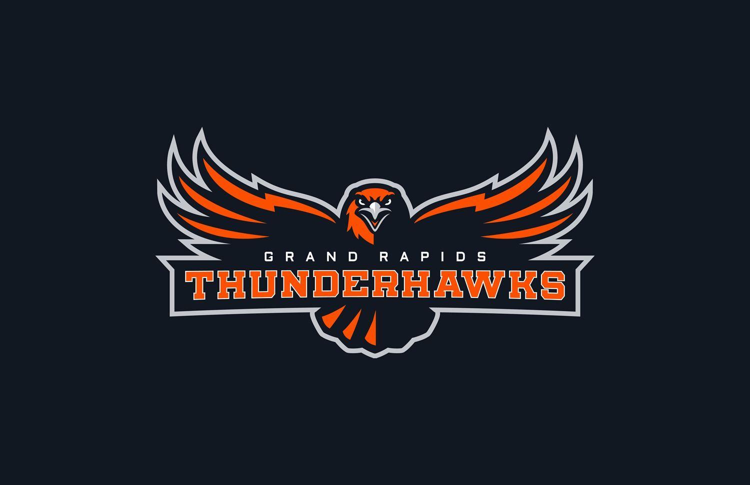 Thunderhawk Logo - Thunderhawk Varsity Football - Grand Rapids High School - Grand ...