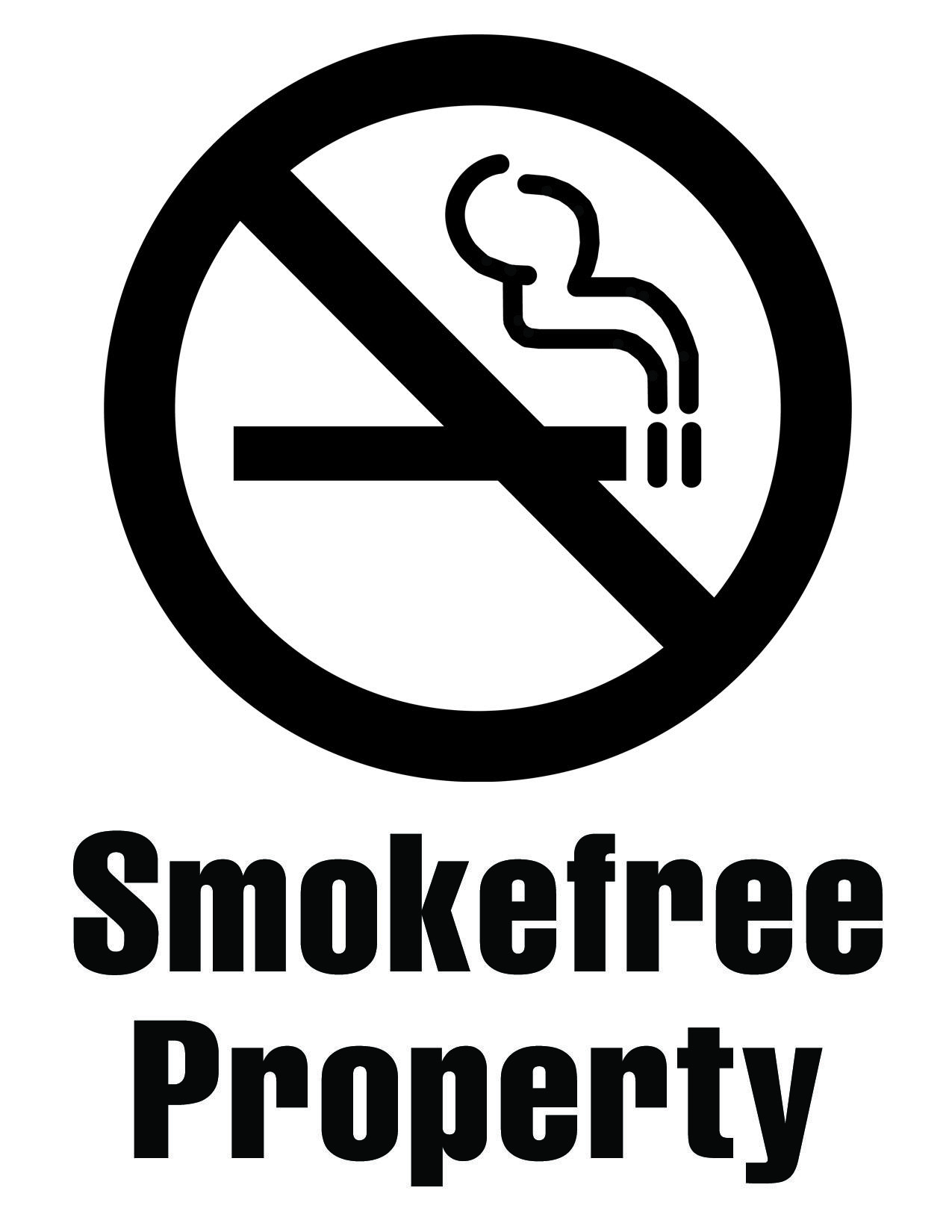 Smoke-Free Logo - Smokefree Oregon | Smokefree Property Signs