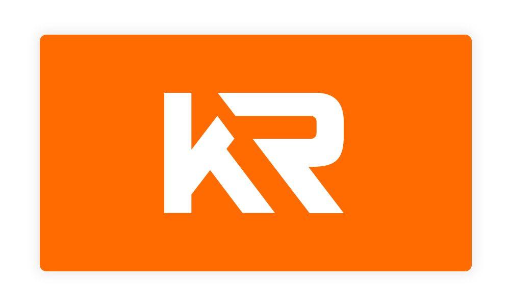 Kr Logo - Design af logo til KR. Logo Design. Logo design, Logos, Geometric logo
