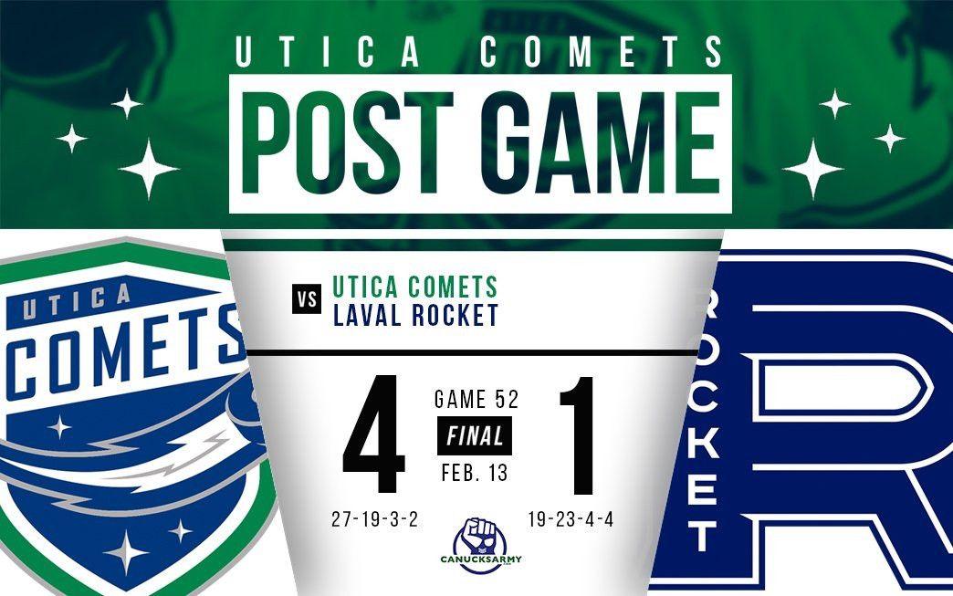 Skateaway Logo - CanucksArmy Utica Comets Post-Game: Comets Skate Away With 4-1 Win ...