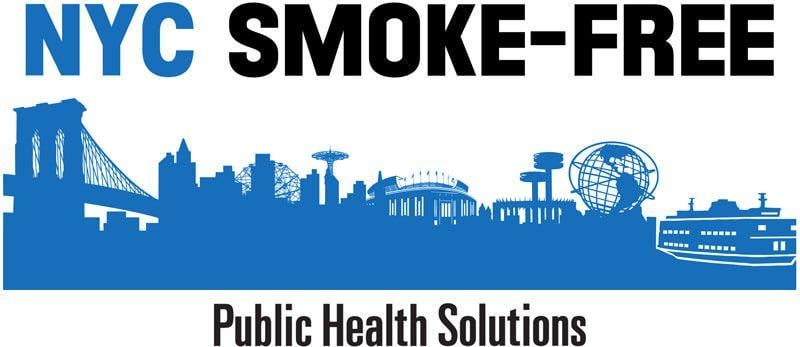 Smoke-Free Logo - Home Page. NYC Smoke Free at Public Health Solutions