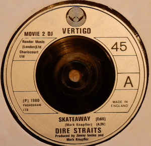 Skateaway Logo - Dire Straits - Skateaway (Vinyl, 7