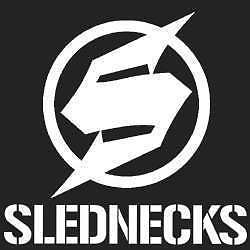 Slednecks Logo - SLEDNECKS LOGO WHITE 8 x 9 75412