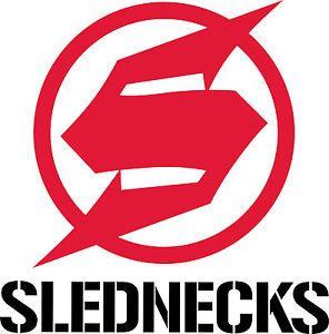 Slednecks Logo - REAR WINDOW Vinyl Decal Sticker SLEDNECKS LOGO High Quality 22x24 ...