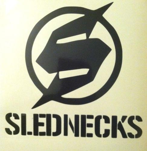 Slednecks Logo - Slednecks Stickers