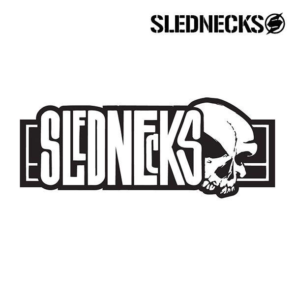 Slednecks Logo - SLEDNECKS OG Logo 20 inch Sticker