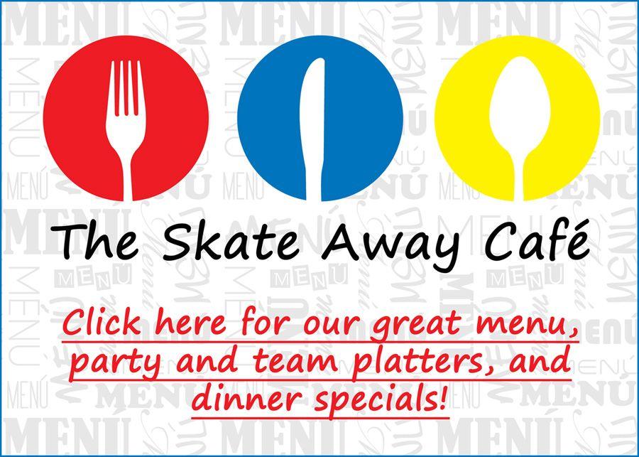 Skateaway Logo - Skate Away Cafe | PALM BEACH BLACKHAWKS