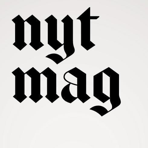 NYT Logo - New York Times Magazine redesign includes a new logo, fonts, and ...