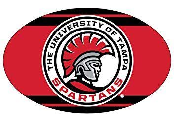 UTampa Logo - Amazon.com: University of Tampa Spartans Oval Magnet Single: Kitchen ...