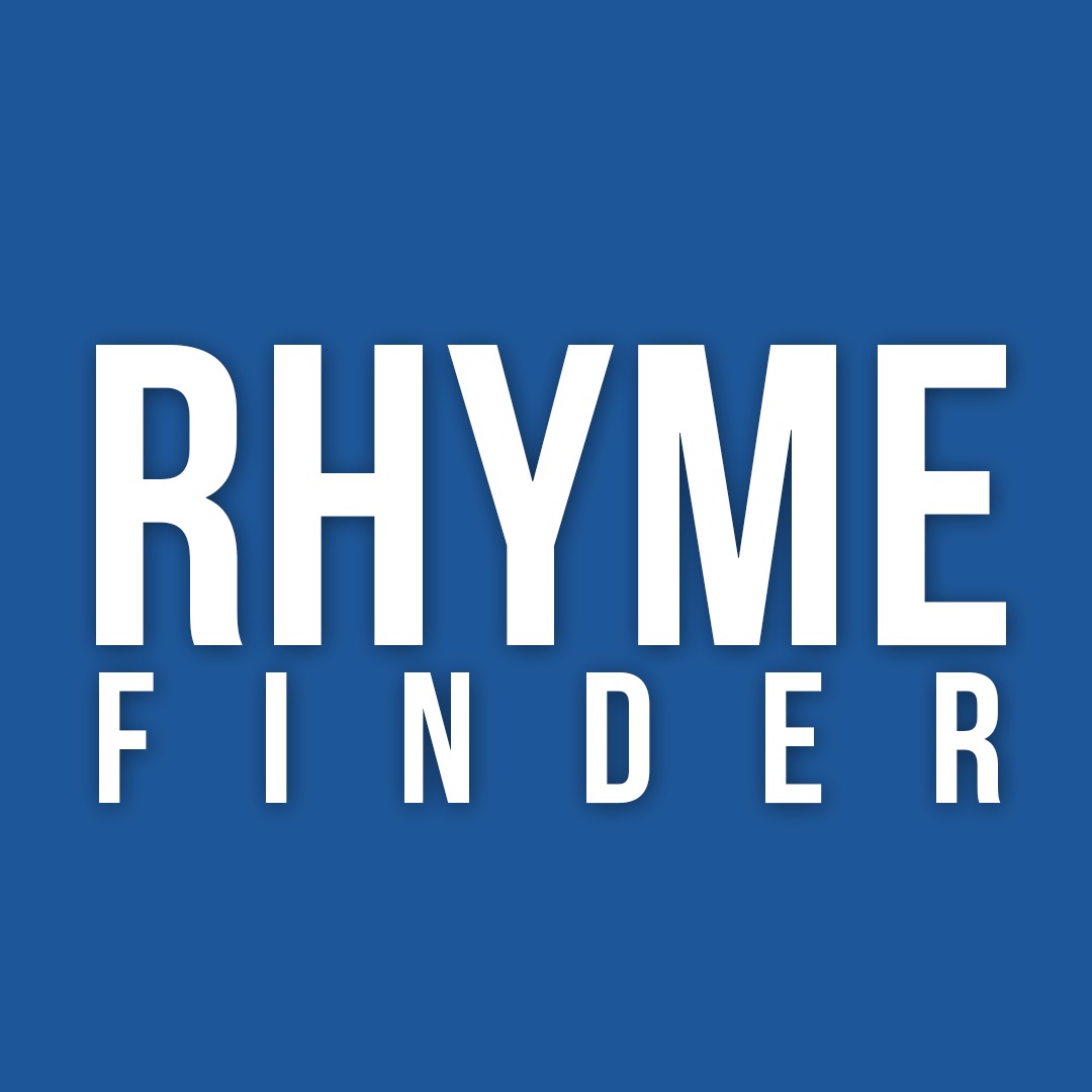 Rhyming Logo - ᐅ Rhyming Dictionary Rhymes online easy & fast ✅