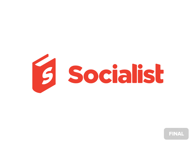 Socialist Logo - Socialist Logo Process by John Ashenden | Dribbble | Dribbble