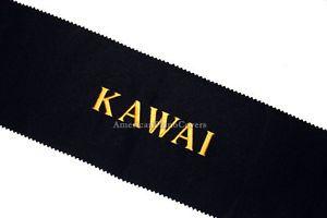 Kawai Logo - Details about Kawai Piano Key Cover - Black Premium Felt Embroidered  Keyboard Cover
