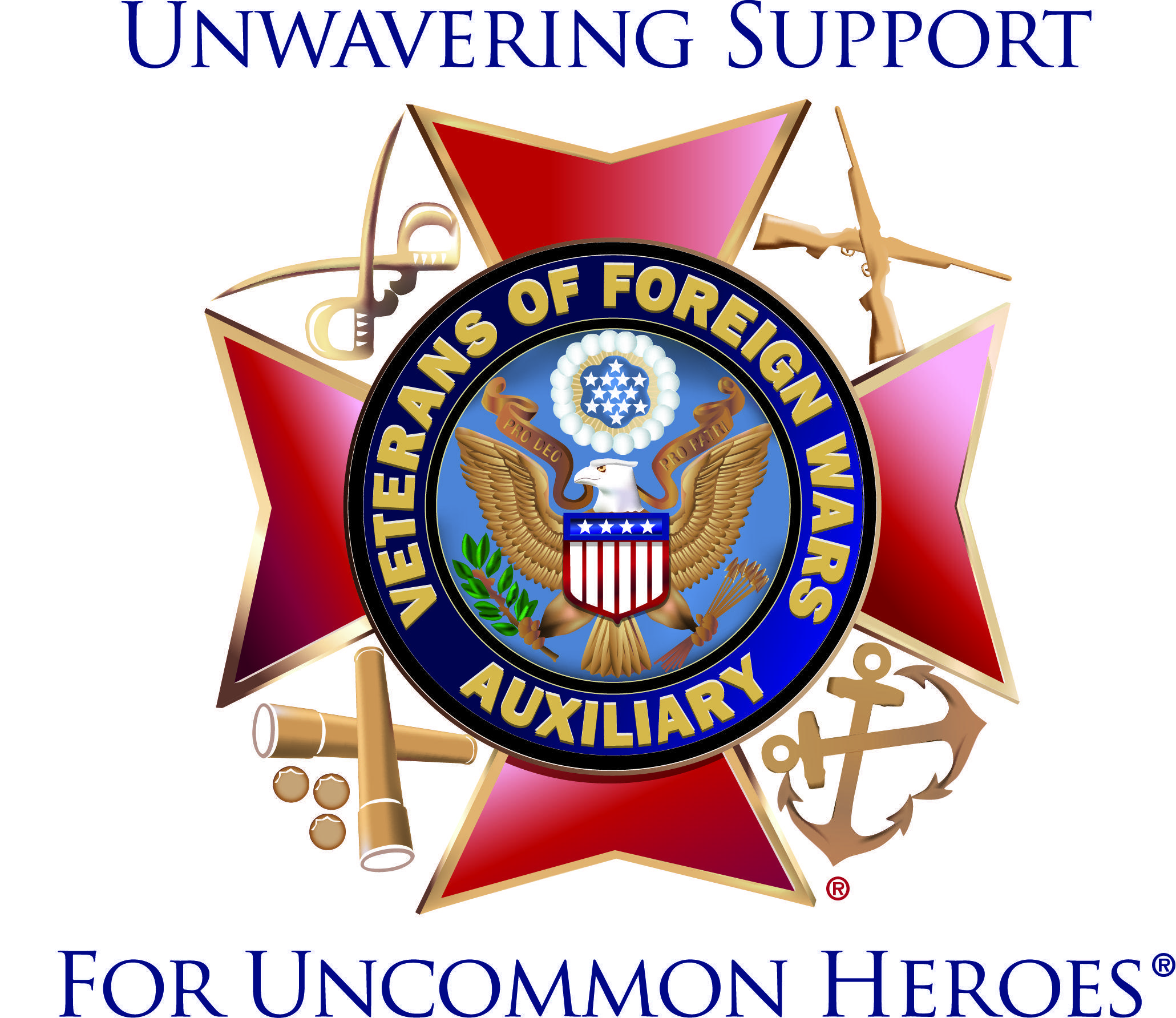 Aux Logo - Emblem Branding Center - VFW Auxiliary National Organization