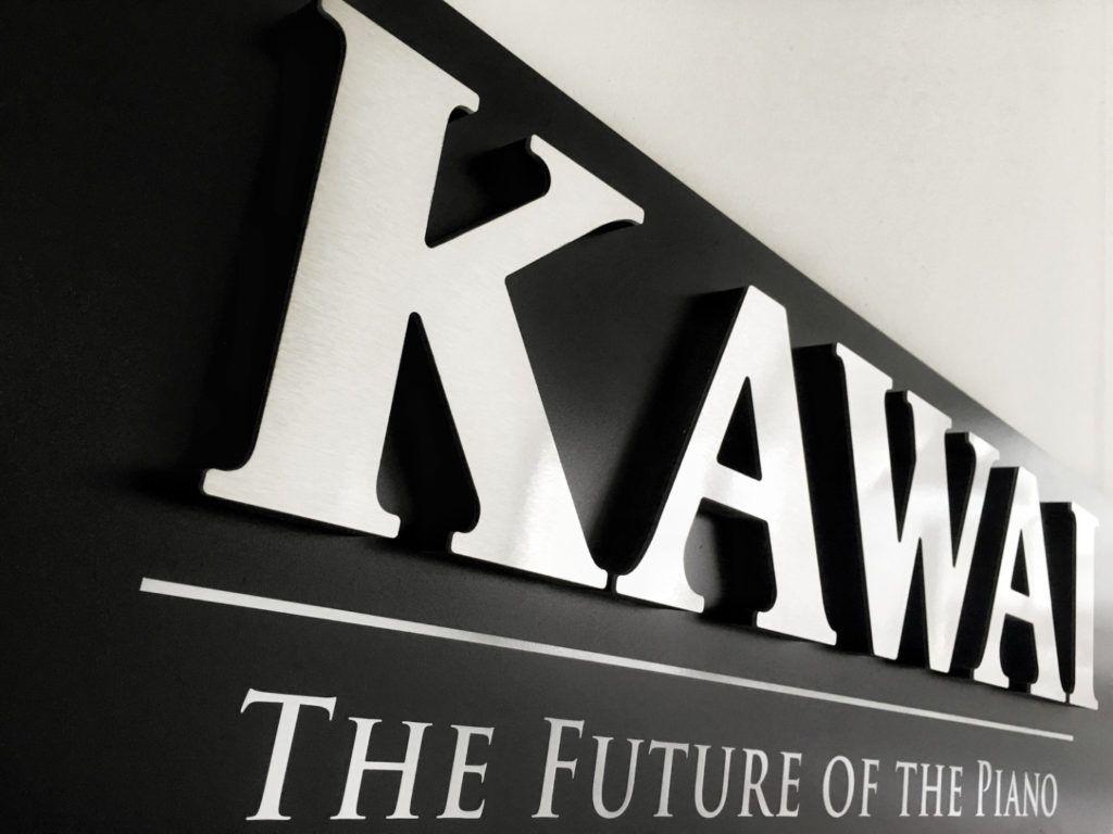 Kawai Logo - Kawai K15E Upright Piano Polished Ebony