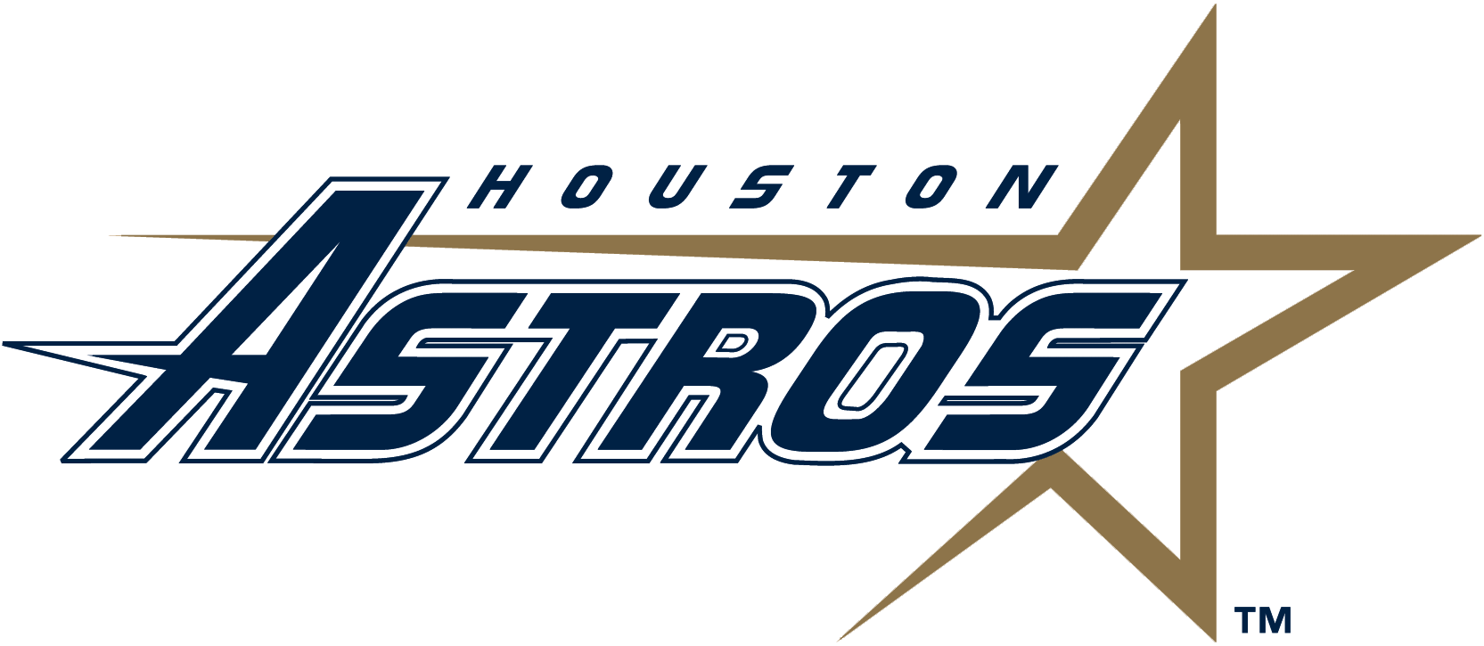 1995 Logo - Houston Astros Primary Logo League (NL) Creamer's