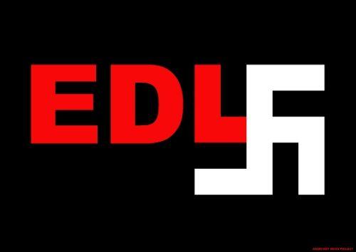 EDL Logo - Fuck the #EDL