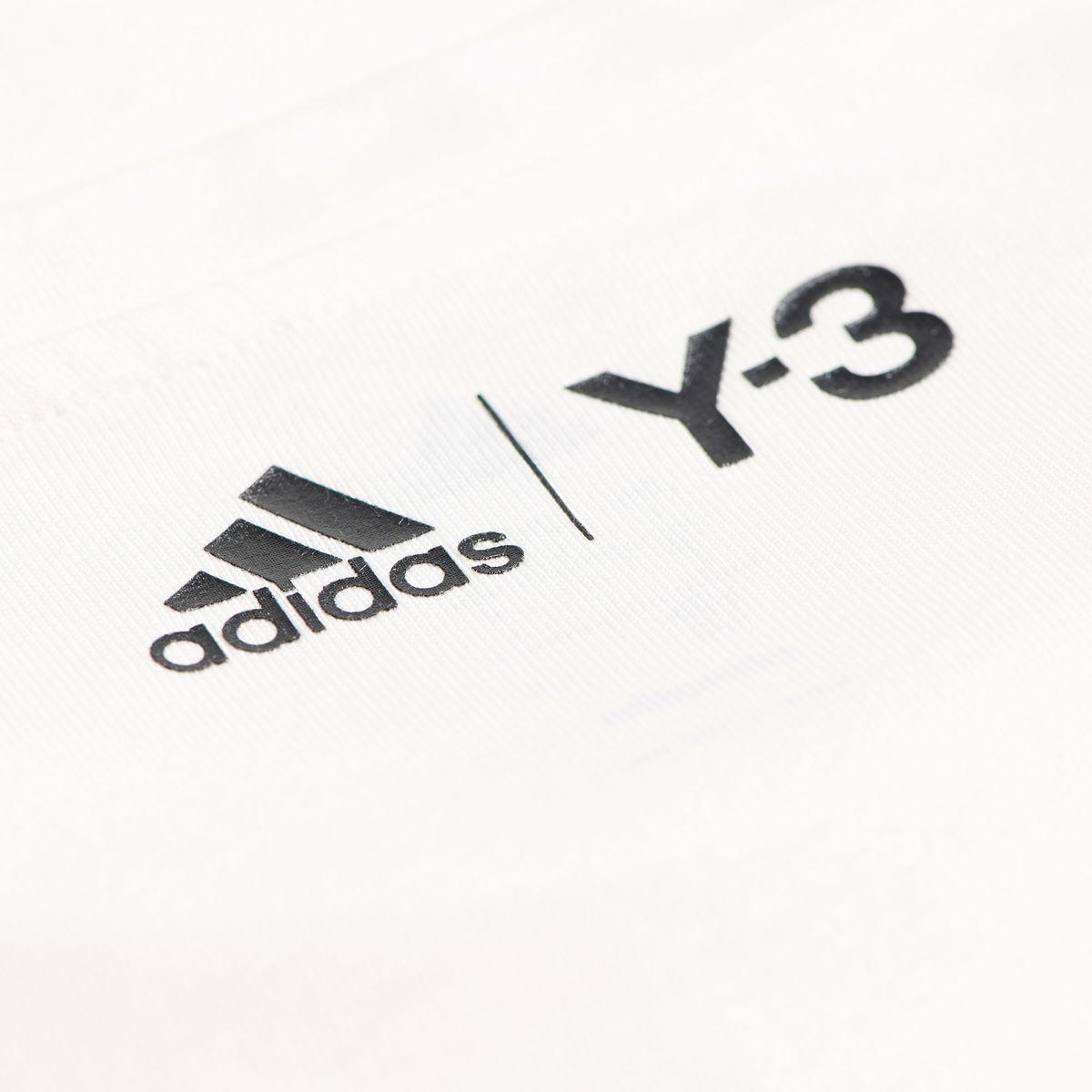 Y-3 Logo - Adidas Mens Y-3 Roland Garros Event Tee - White - Tennisnuts.com
